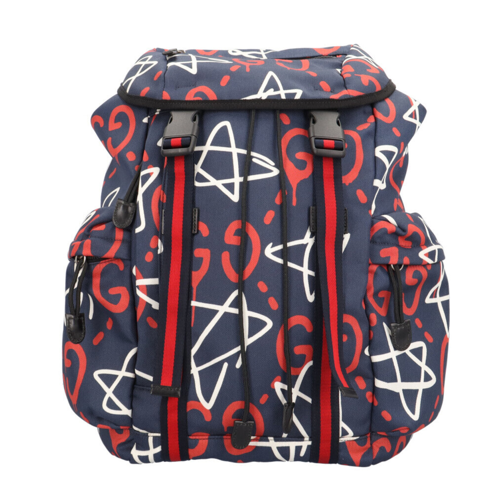 Gucci Outlet Ghost Backpack/Daypack, Nylon Canvas, 429037, Men's/Women's, GUC...